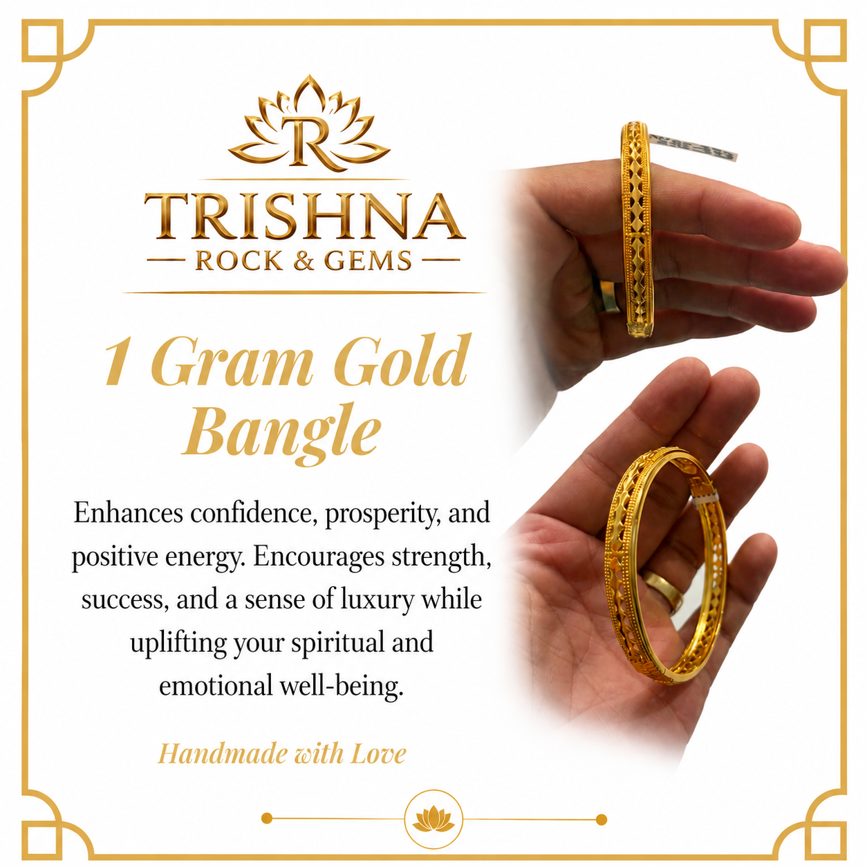 1 Gram Gold Bangle