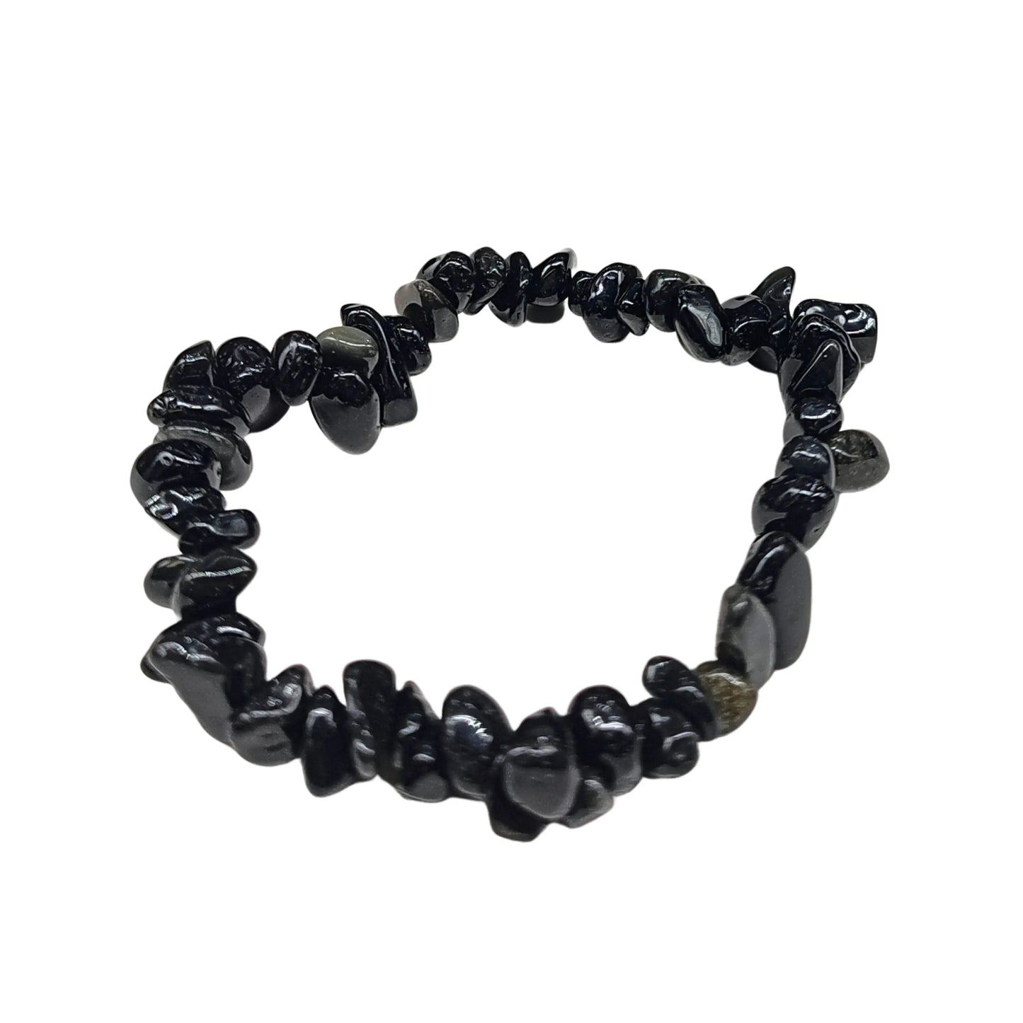 Bracelet - Black Obsidian - Chips