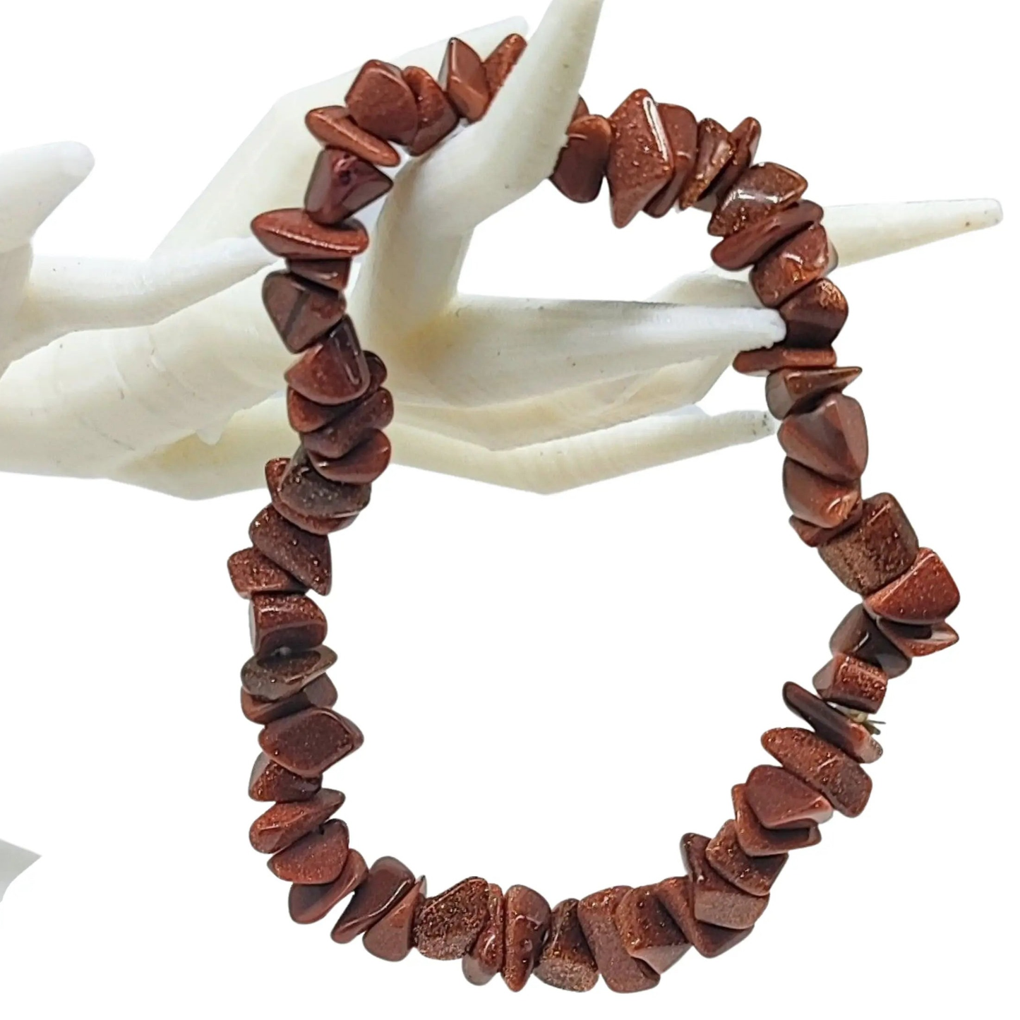 Bracelet -Goldstone -Chips