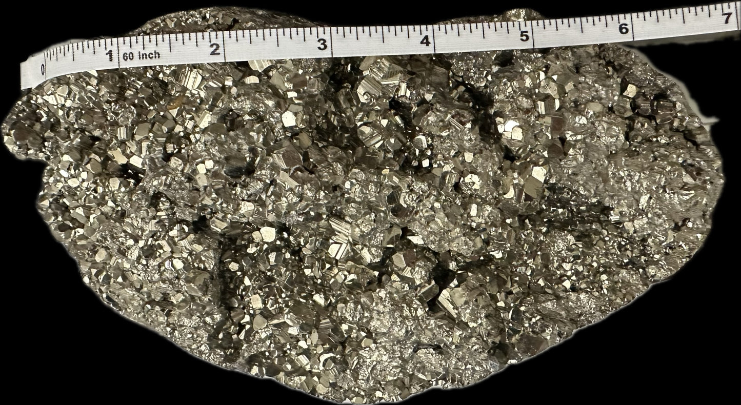 One-of-a-Kind Pyrite Heart (6” Wide)