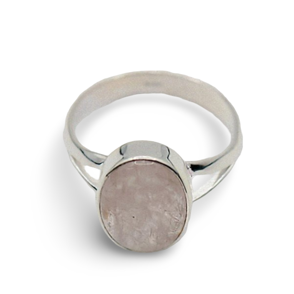 Ring - 925 Sterling Silver - Morganite