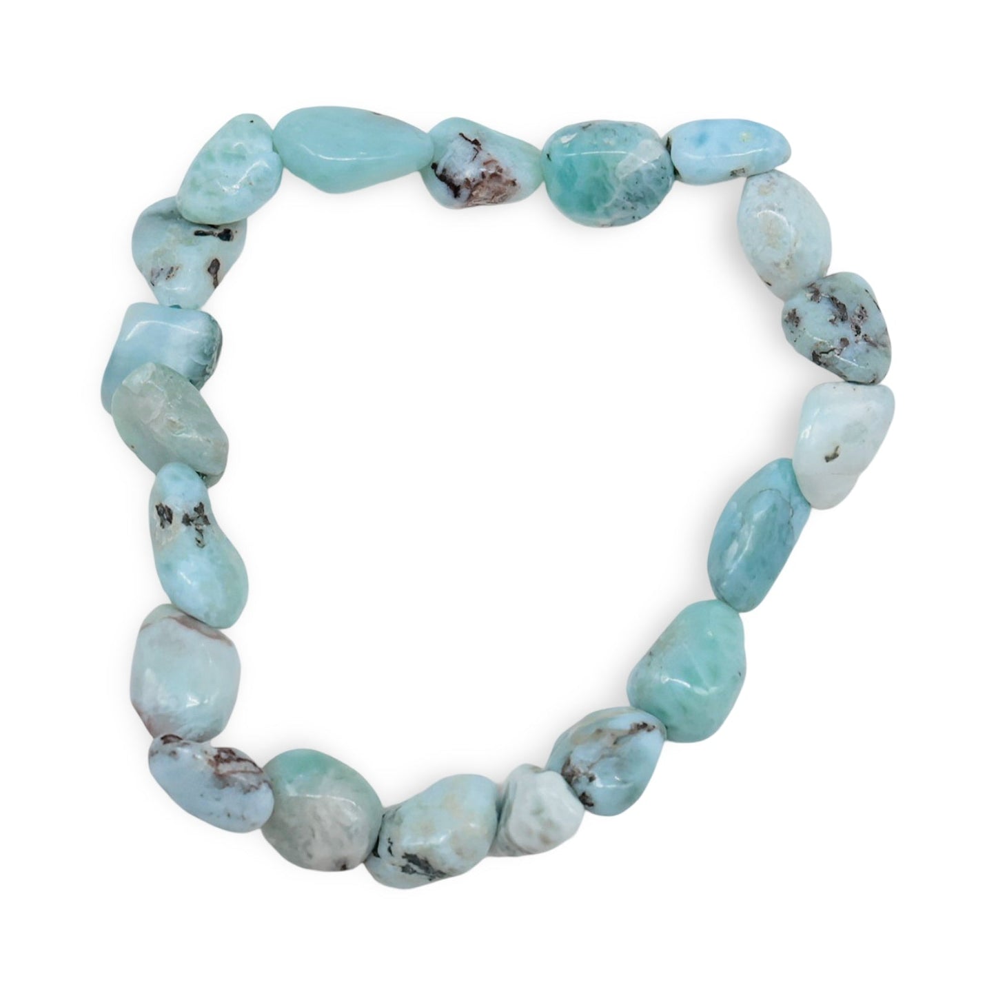 Bracelet - Larimar - Natural Shape Stone