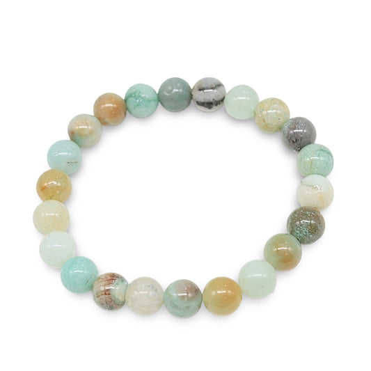 Bracelet - Flower Amazonite - 8mm
