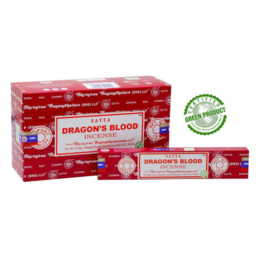 Satya Dragon's Blood Incense 15 Gms
