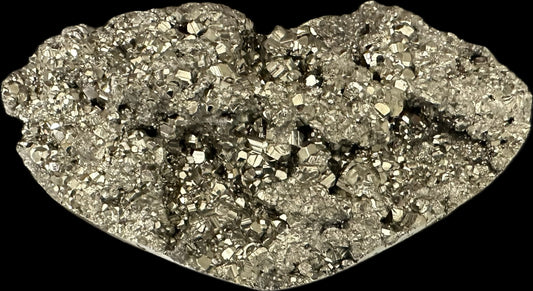 One-of-a-Kind Pyrite Heart (6” Wide)
