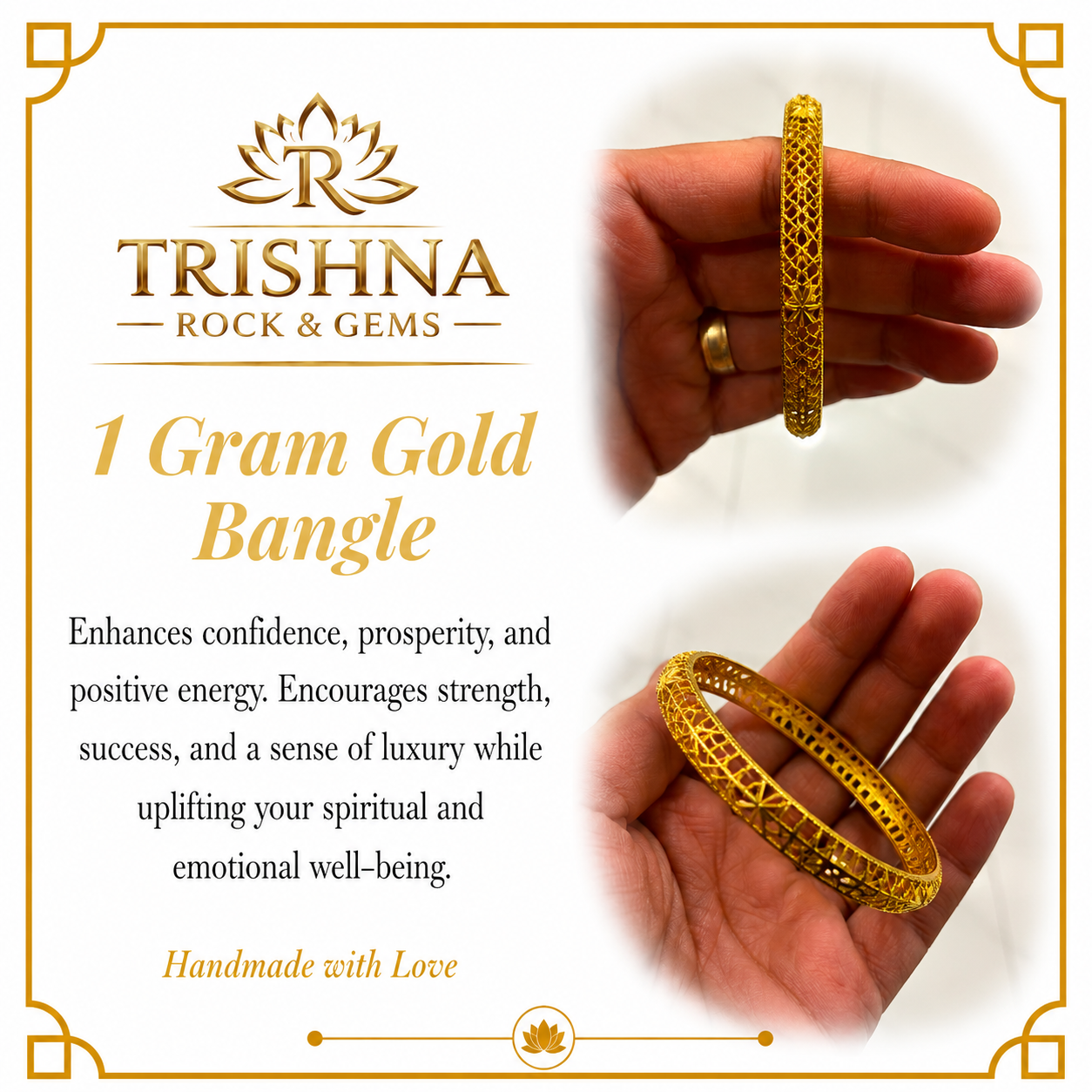 1 Gram Gold Bangle