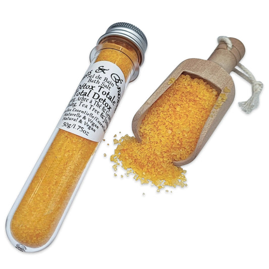 Bath Salt -Total Detox Potion -May Chang, Tea Tree & Juniper Essential Oils