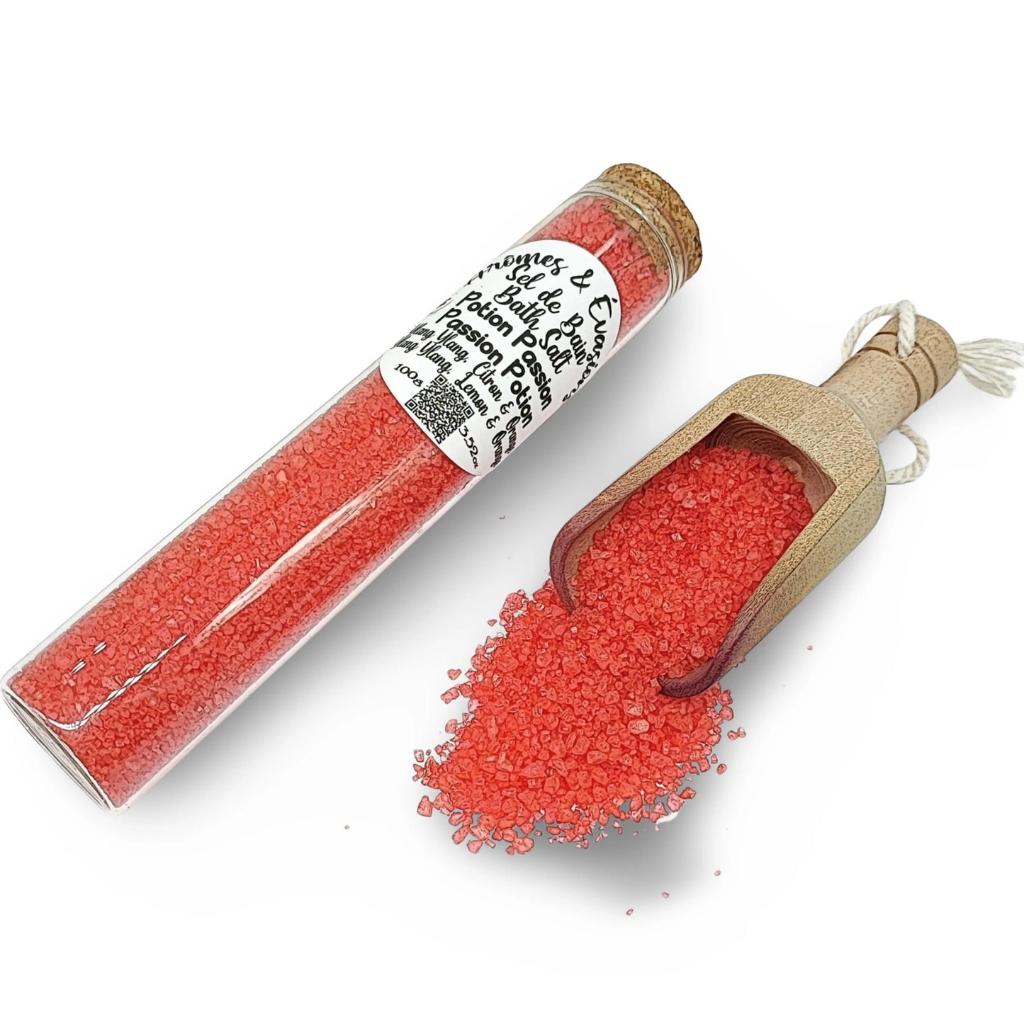 Bath Salt -Passion Potion -Ylang Ylang, Lemon & Orange Essential Oil