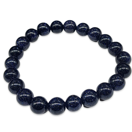 Bracelet - Blue Goldstone - 8mm