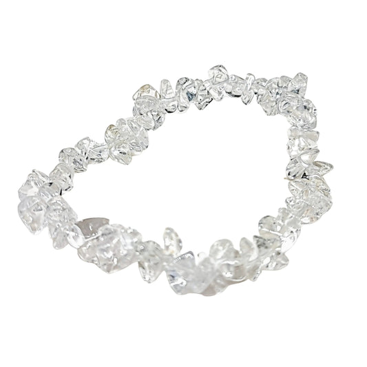 Bracelet - Crystal Quartz - Chips