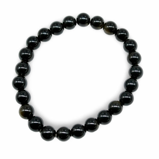 Bracelet - Goldsheen Obsidian - 8mm