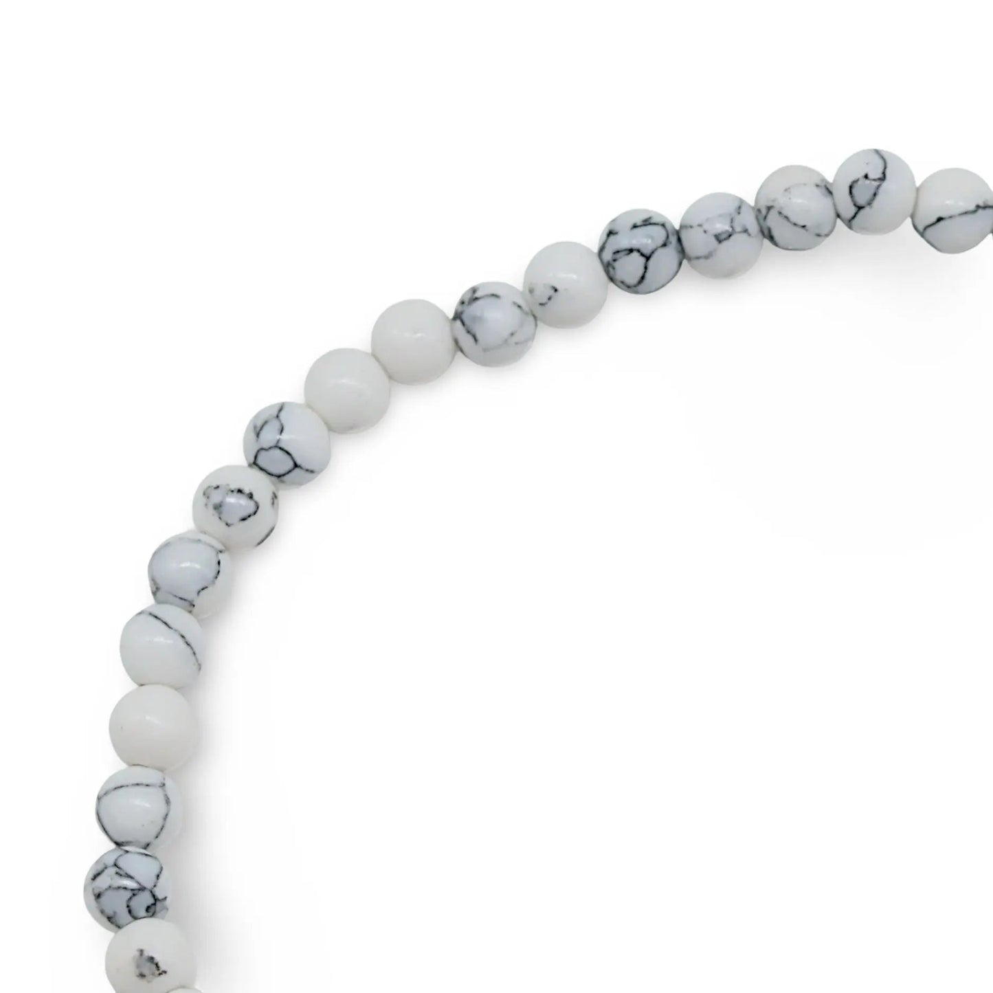 Bracelet - Howlite - 4mm