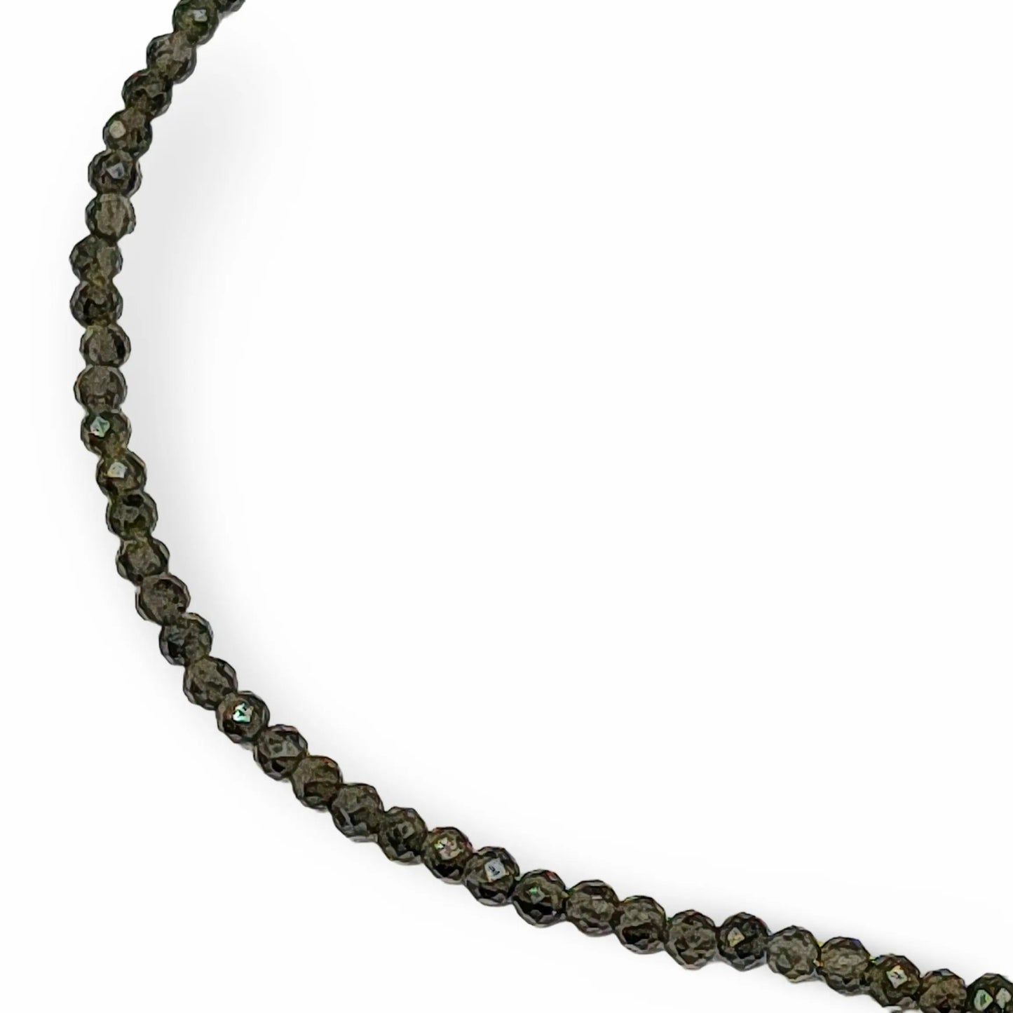 Bracelet - Pyrite -Faceted - 2mm
