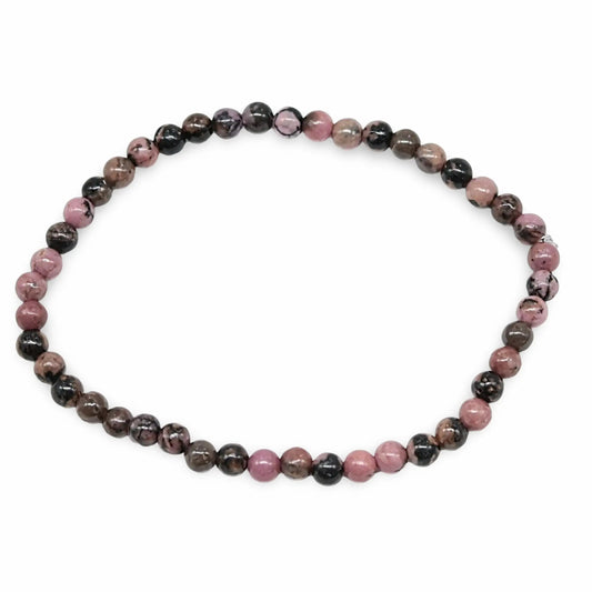 Bracelet - Rhodonite - 4mm