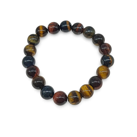 Bracelet - Tiger Eye - 3 Colors - 10mm