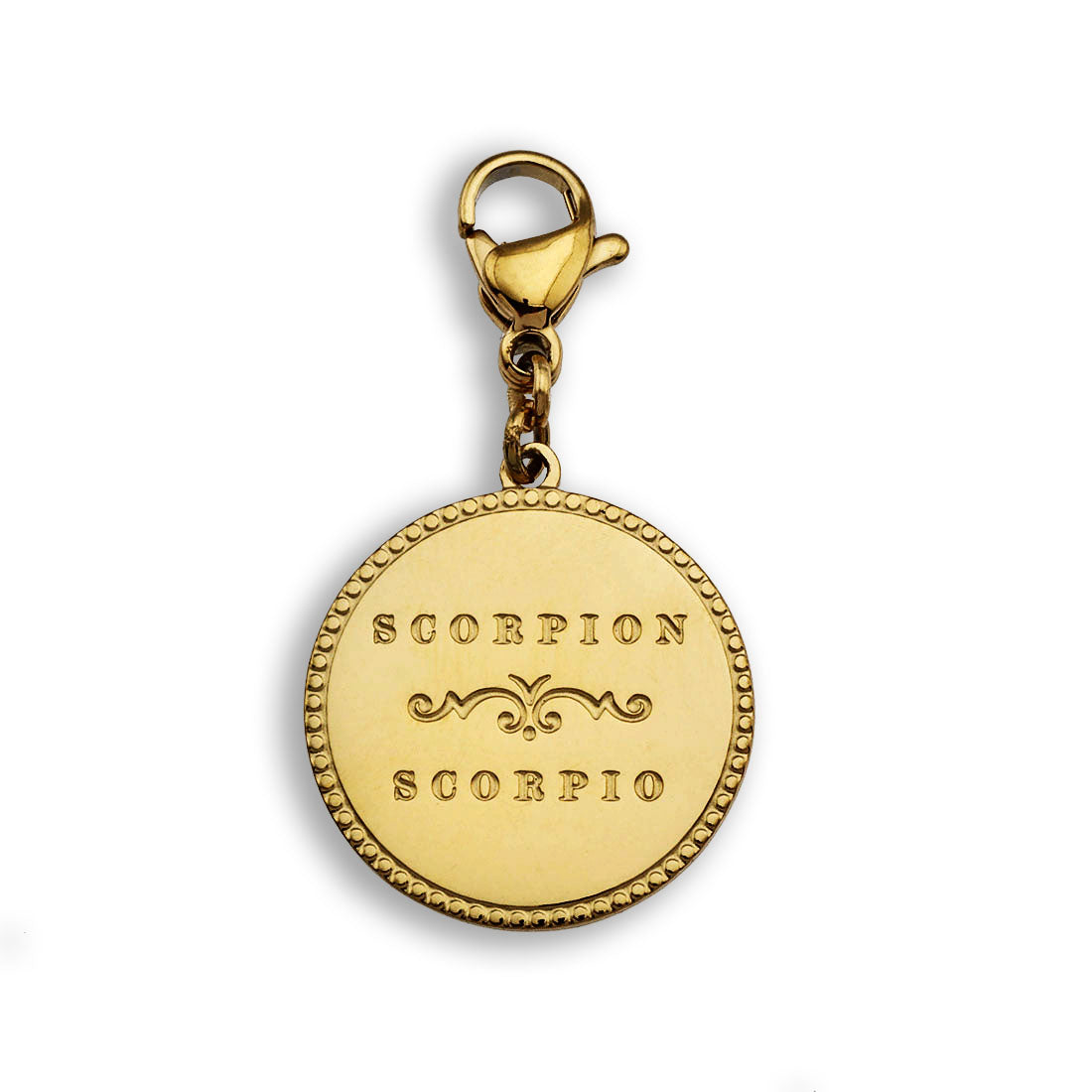 ZODIAC CONSTELLATION Double Sided Charm