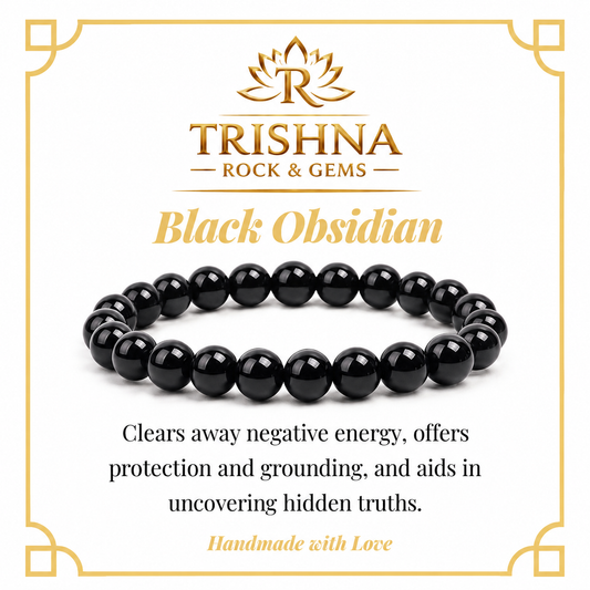 Black Obsidian Bracelet