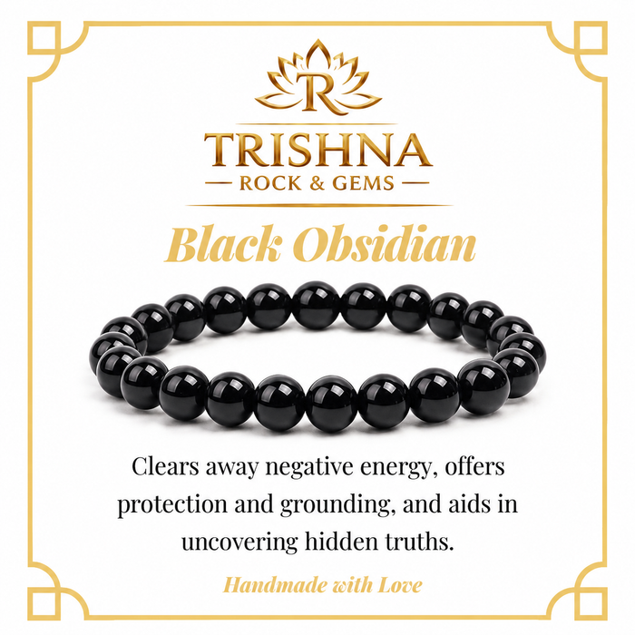Black Obsidian Bracelet