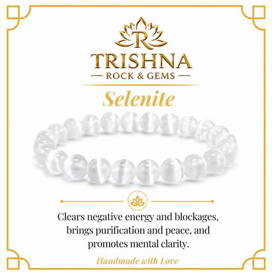 Bracelet de sélénite