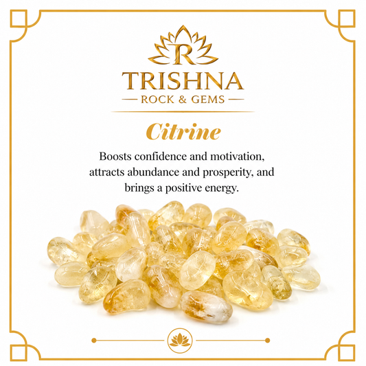 Citrine Tumbled Stone