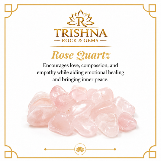 Rose Quartz Tumbled Stone