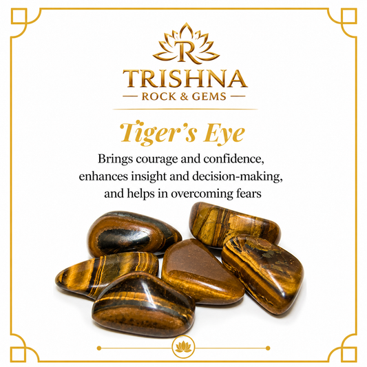Tiger’s Eye Tumbled Stone