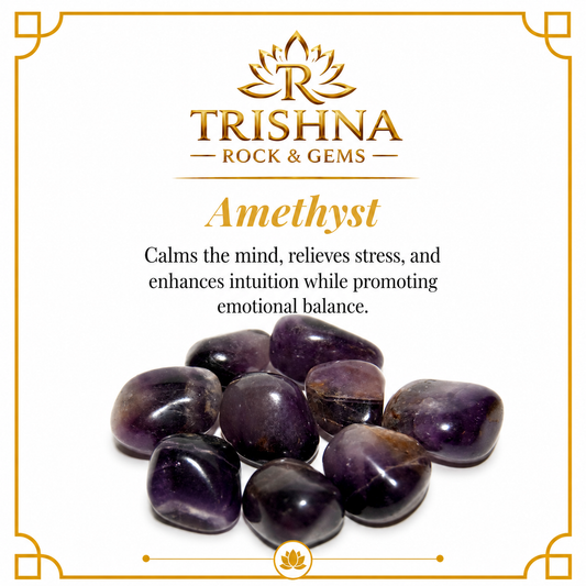 Amethyst Tumbled Stone