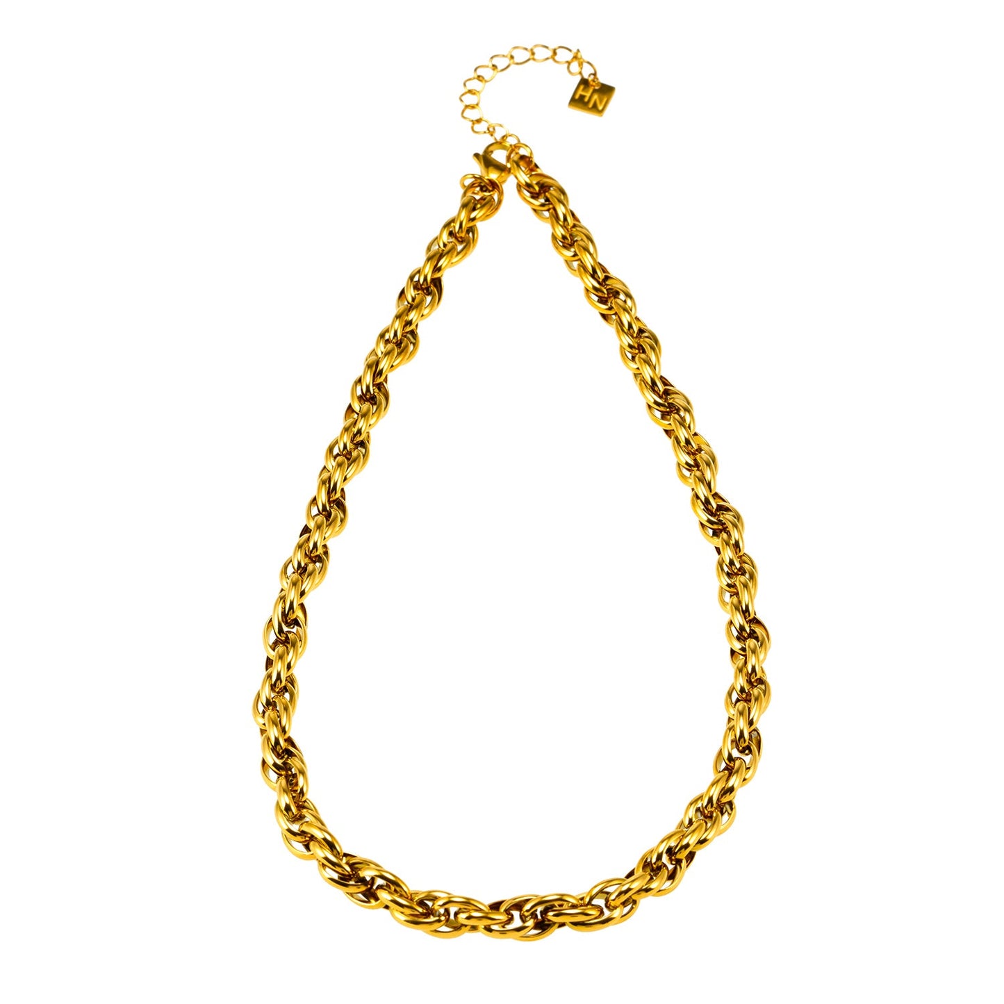 Style ISLINGTON: Chunky Intricate Multi-Link Chain Necklace