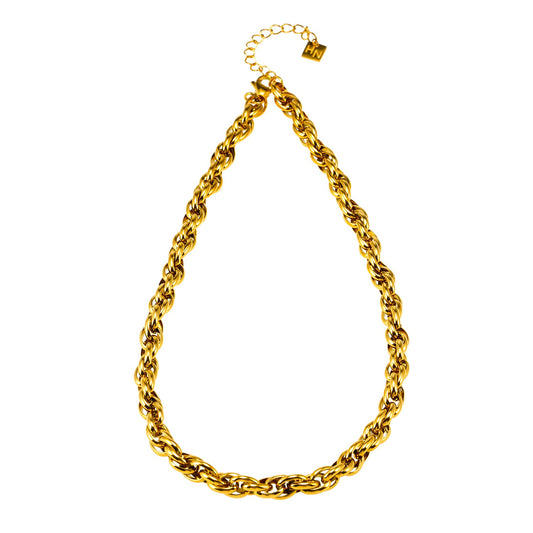 Style ISLINGTON: Chunky Intricate Multi-Link Chain Necklace