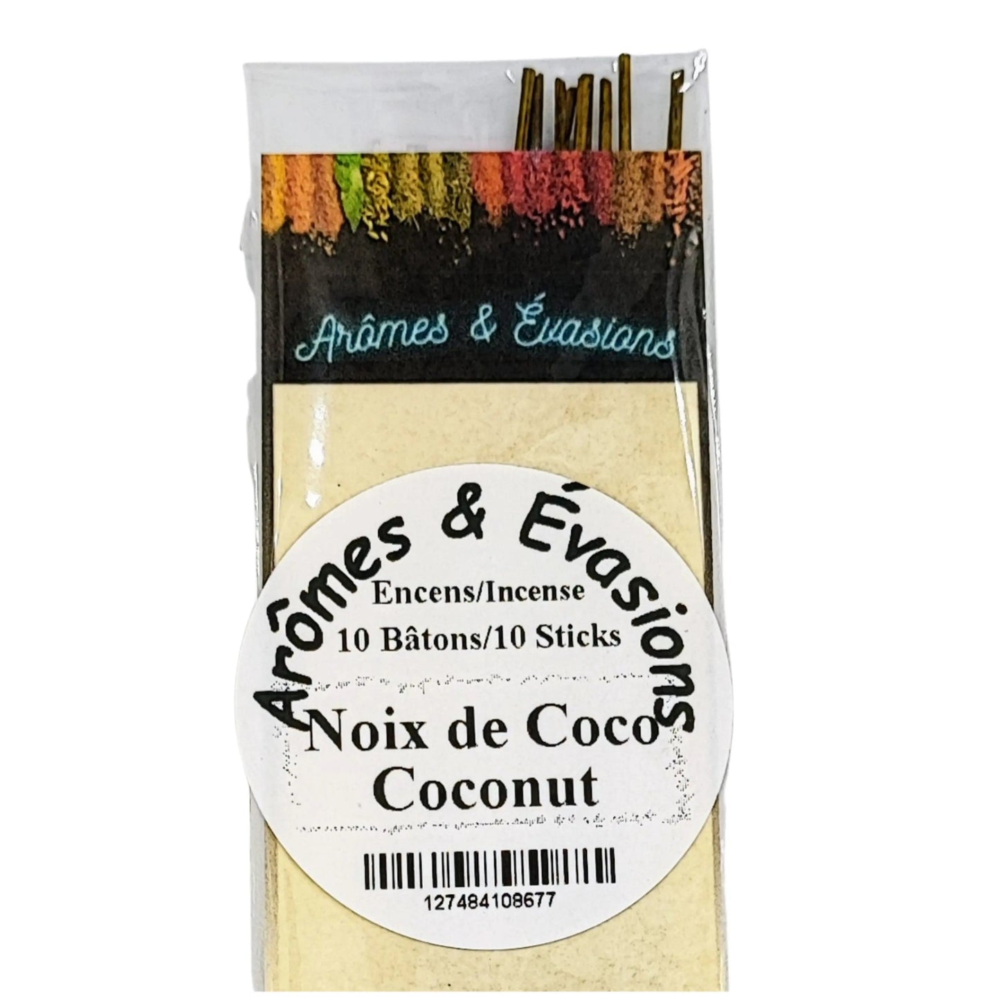 Incense Sticks - Coconut - Pack of 10