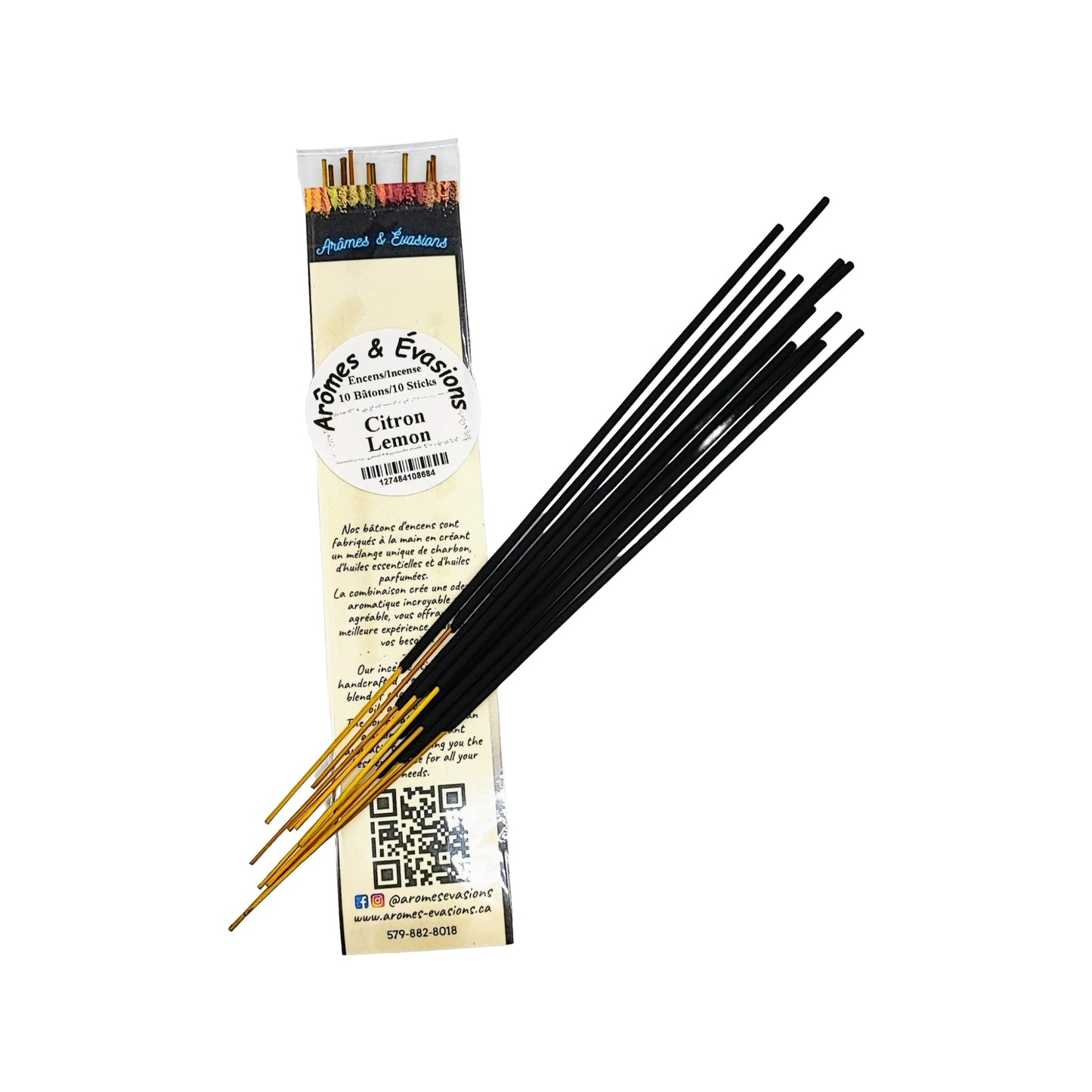 Incense Sticks - Lemon - Pack of 10