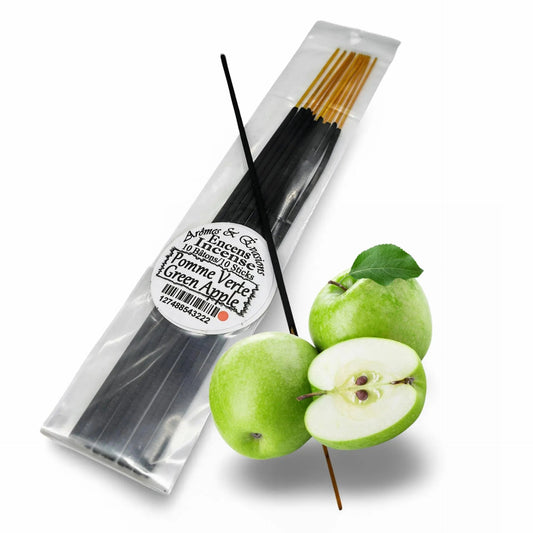 Incense Sticks - Green Apple - Pack of 10
