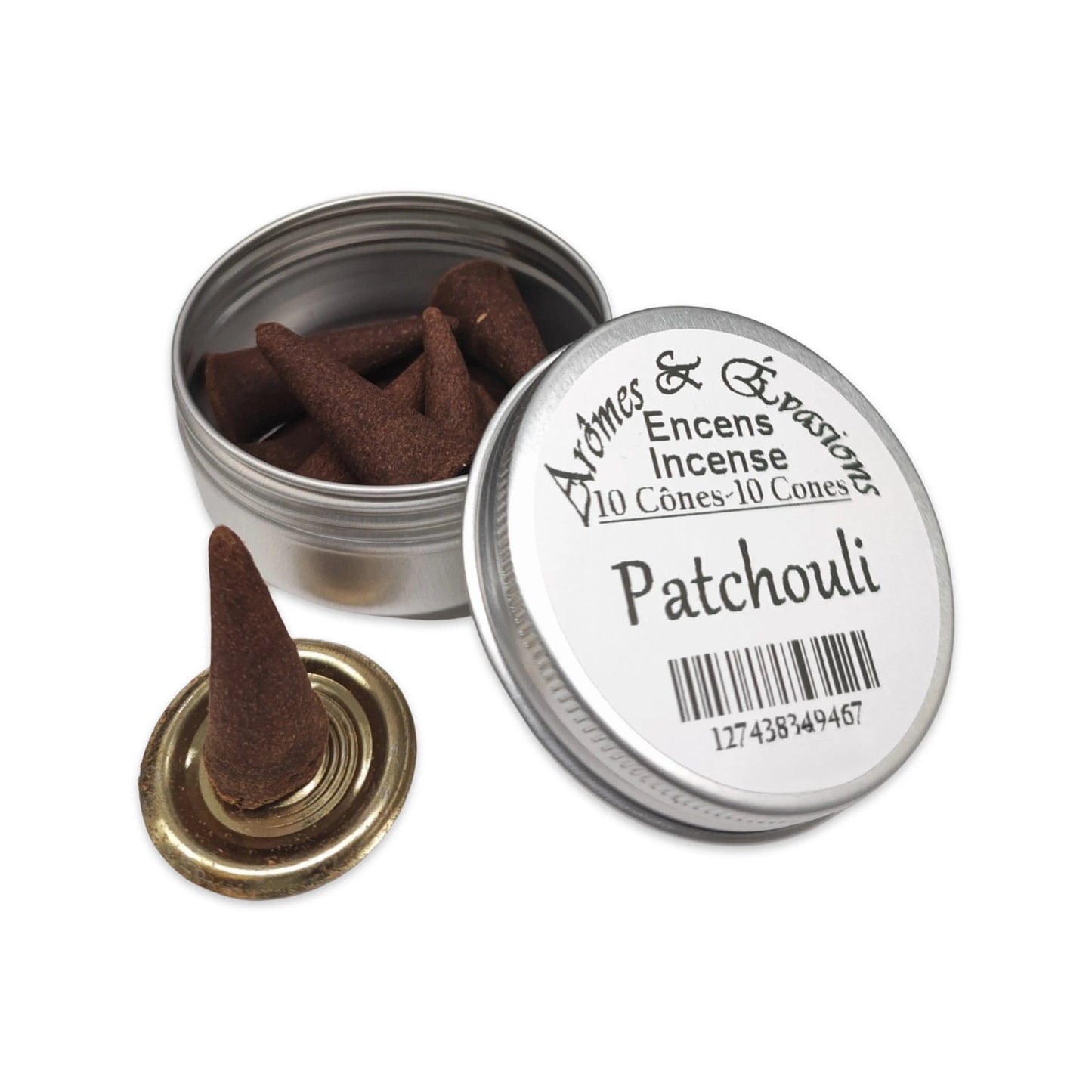 Incense Cones - Patchouli - 10 Cones