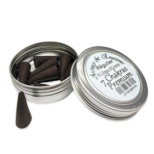 Incense Cones -Premium Collection 7 Chakras -8 Cones