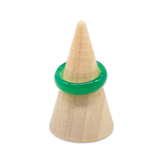 Ring -Band -Green Quartz