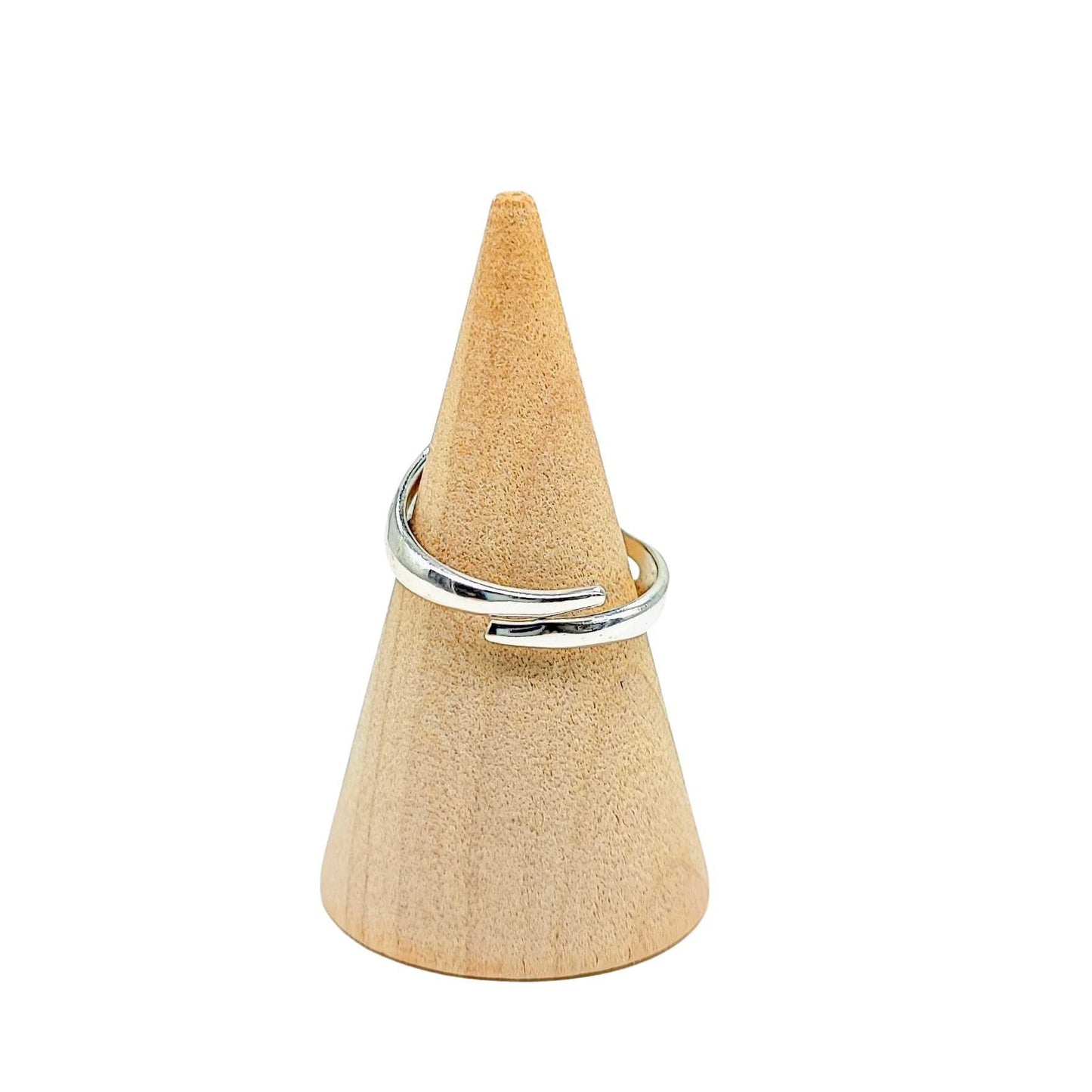 Ring -Garnet -Zircons -Sterling -Silver -Adjustable