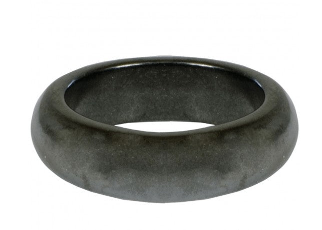 Ring -Hematite -Round -Band Magnetic- Size 6-10