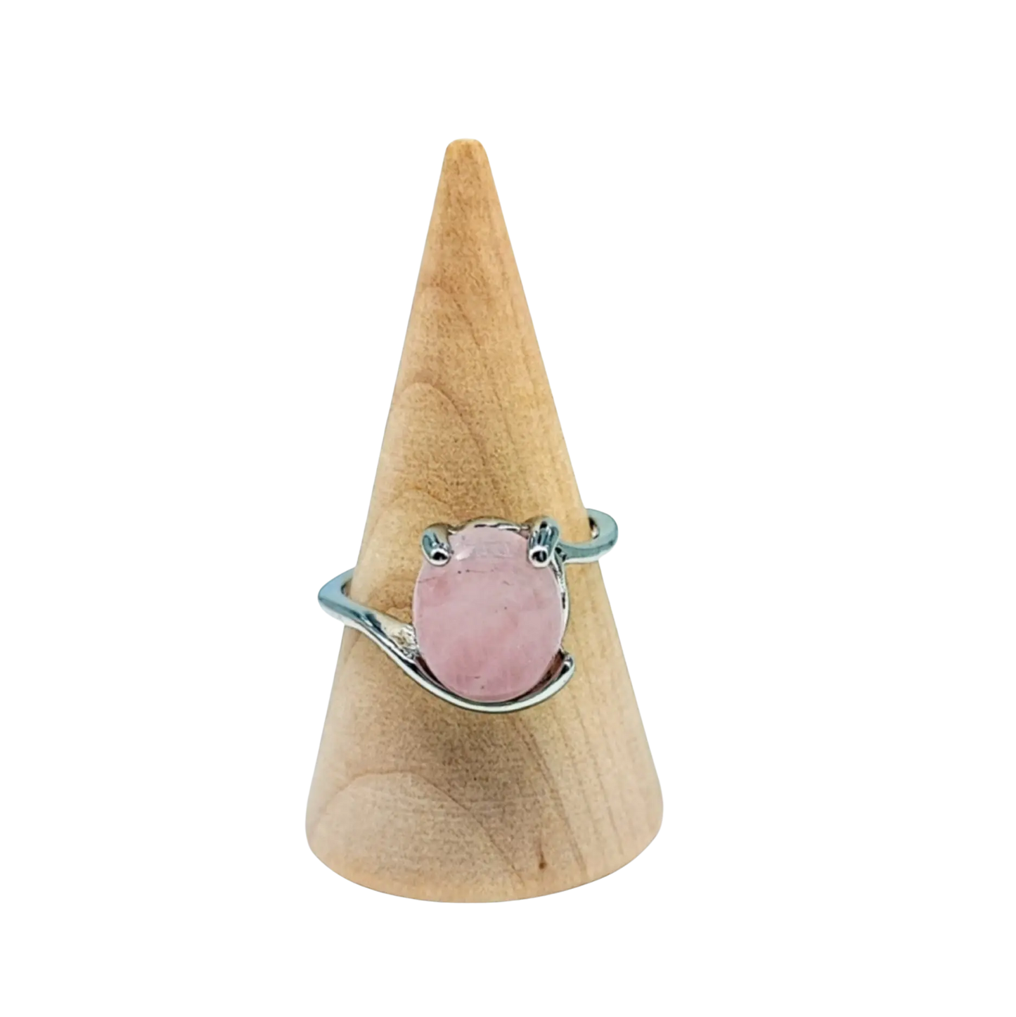 Ring - Rose Quartz - Multi Shape Choice - Size 6-10
