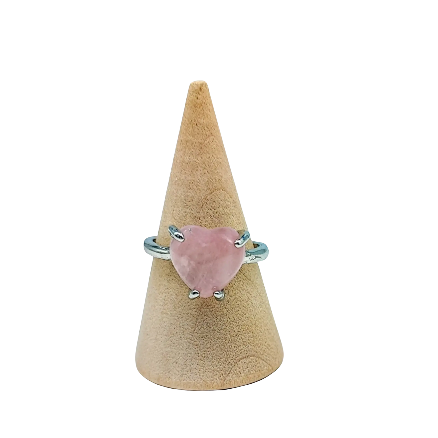 Ring - Rose Quartz - Multi Shape Choice - Size 6-10