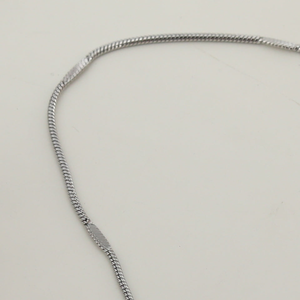 SVETA: Dainty Minimalist Silver Necklace