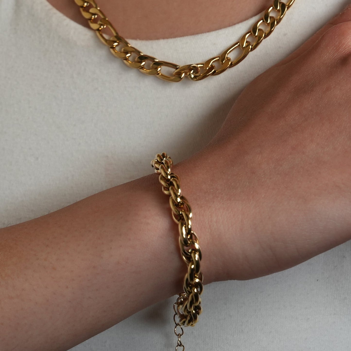 Style WANDSWORTH: Chunky Intricate Multi-Link Bracelet