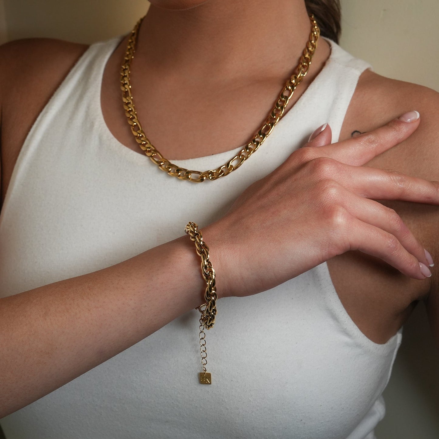 Style WANDSWORTH: Chunky Intricate Multi-Link Bracelet