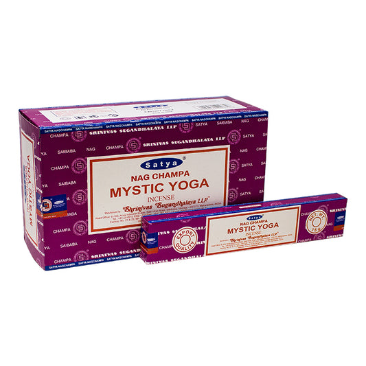Satya Mystic Yoga Incense 15 Gms