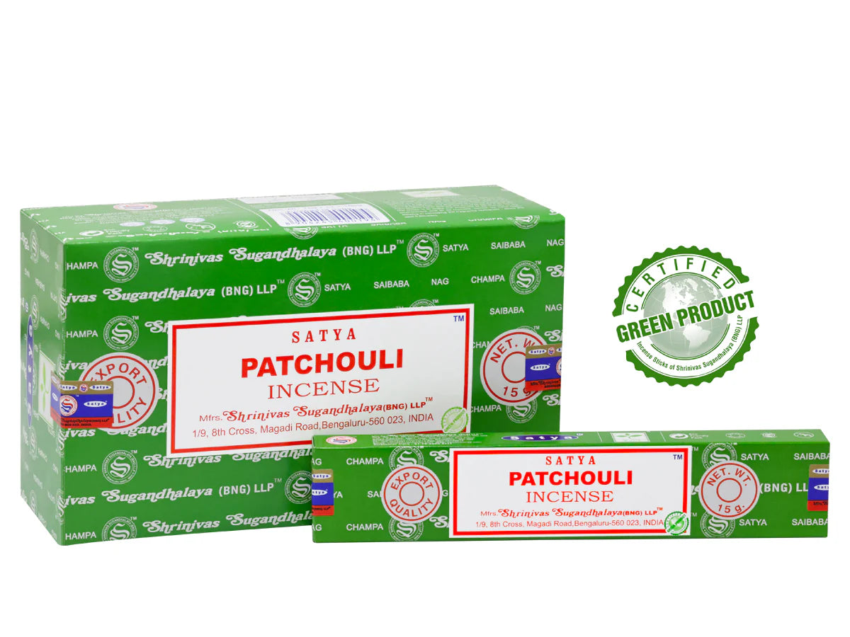 Satya Patchouli Incense 15 Gms