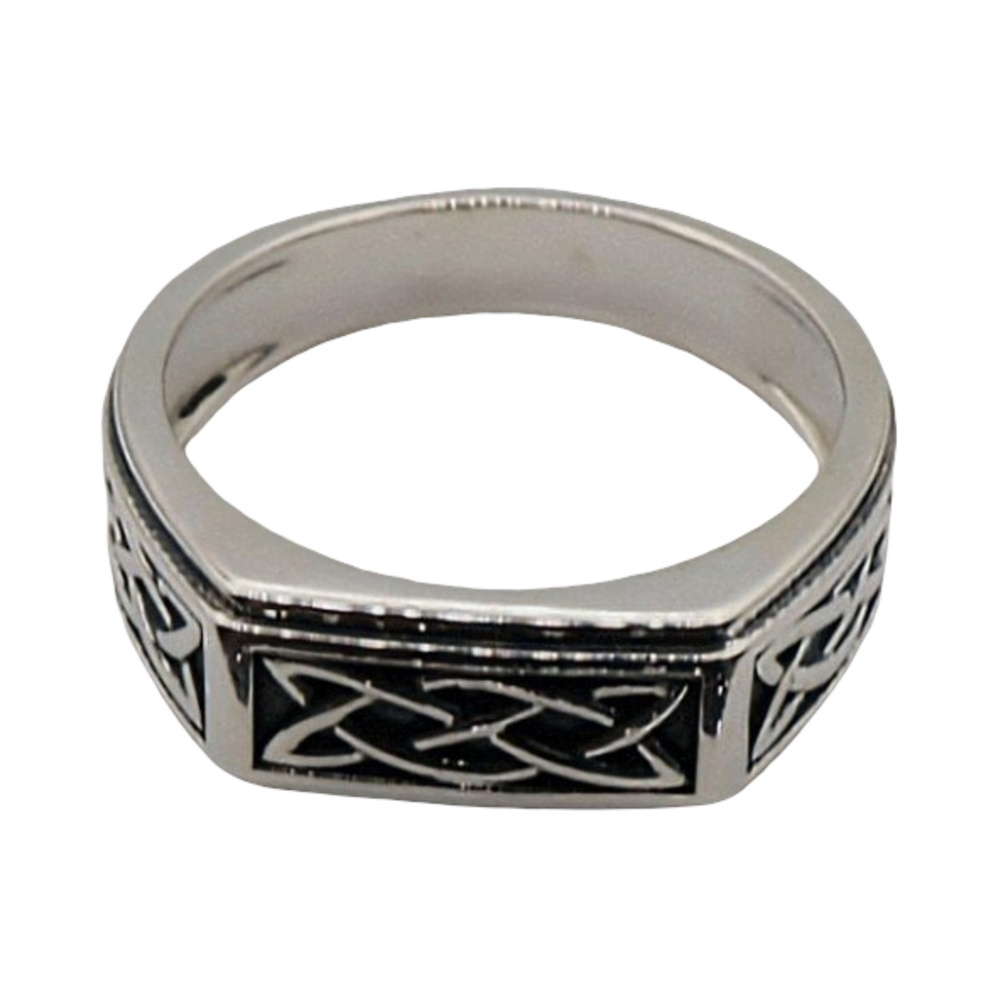 Ring - 925 Sterling Silver - For Men - Celtic Type