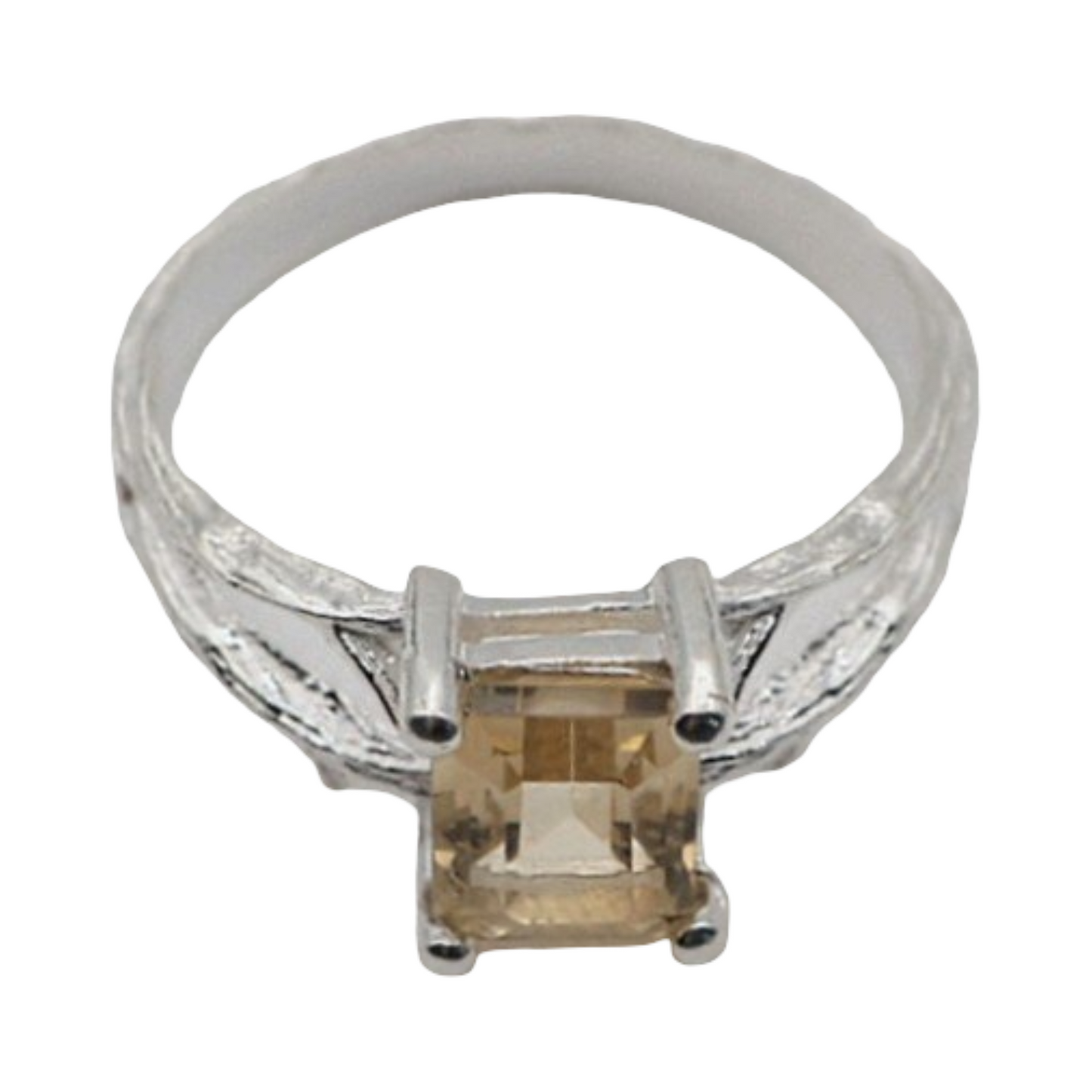 Ring - 925 Sterling Silver - Square Shape