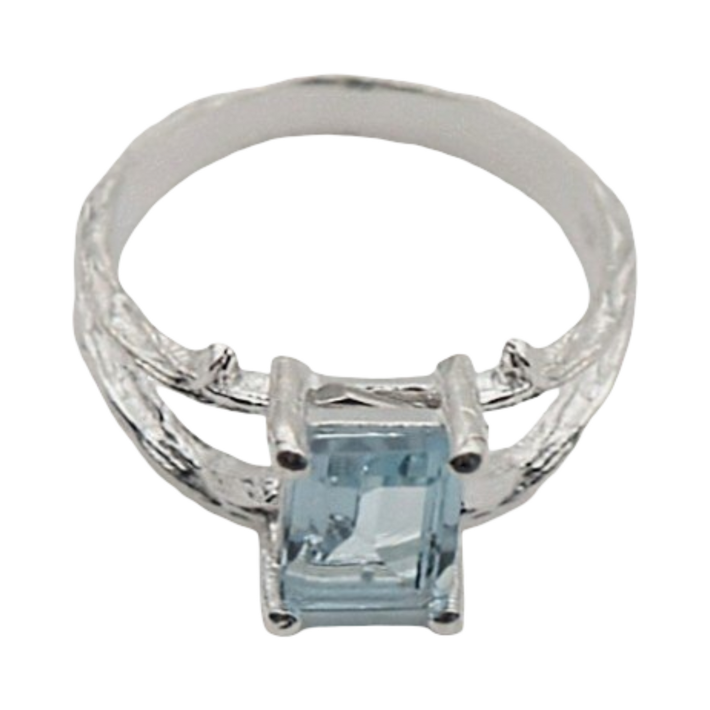 Ring - 925 Sterling Silver - Square Shape