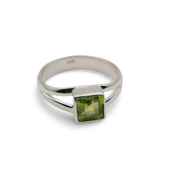Ring - 925 Sterling Silver - Peridot