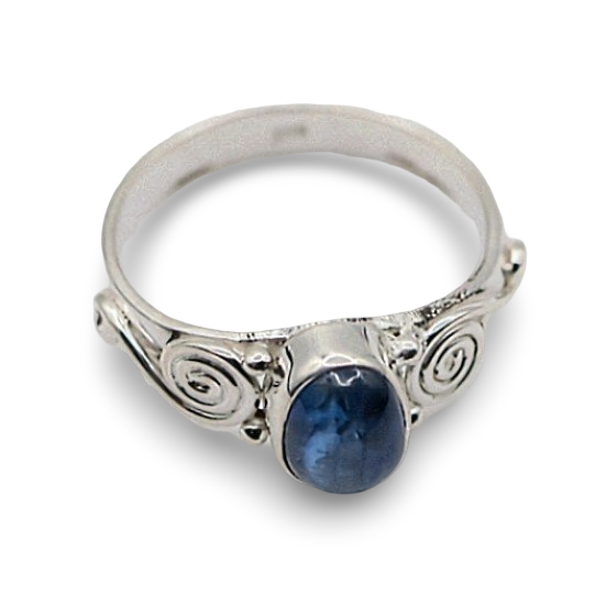 Ring - 925 Sterling Silver - Kyanite