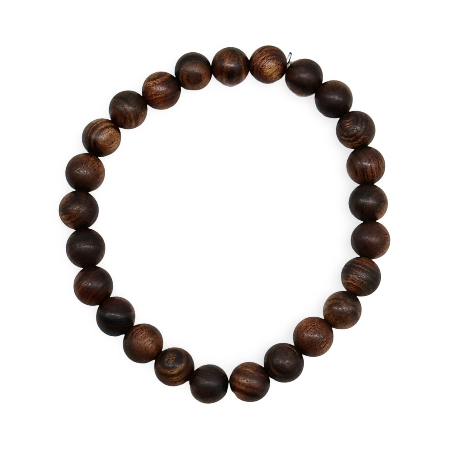 Bracelet - Natural Wood - Brown - 8mm